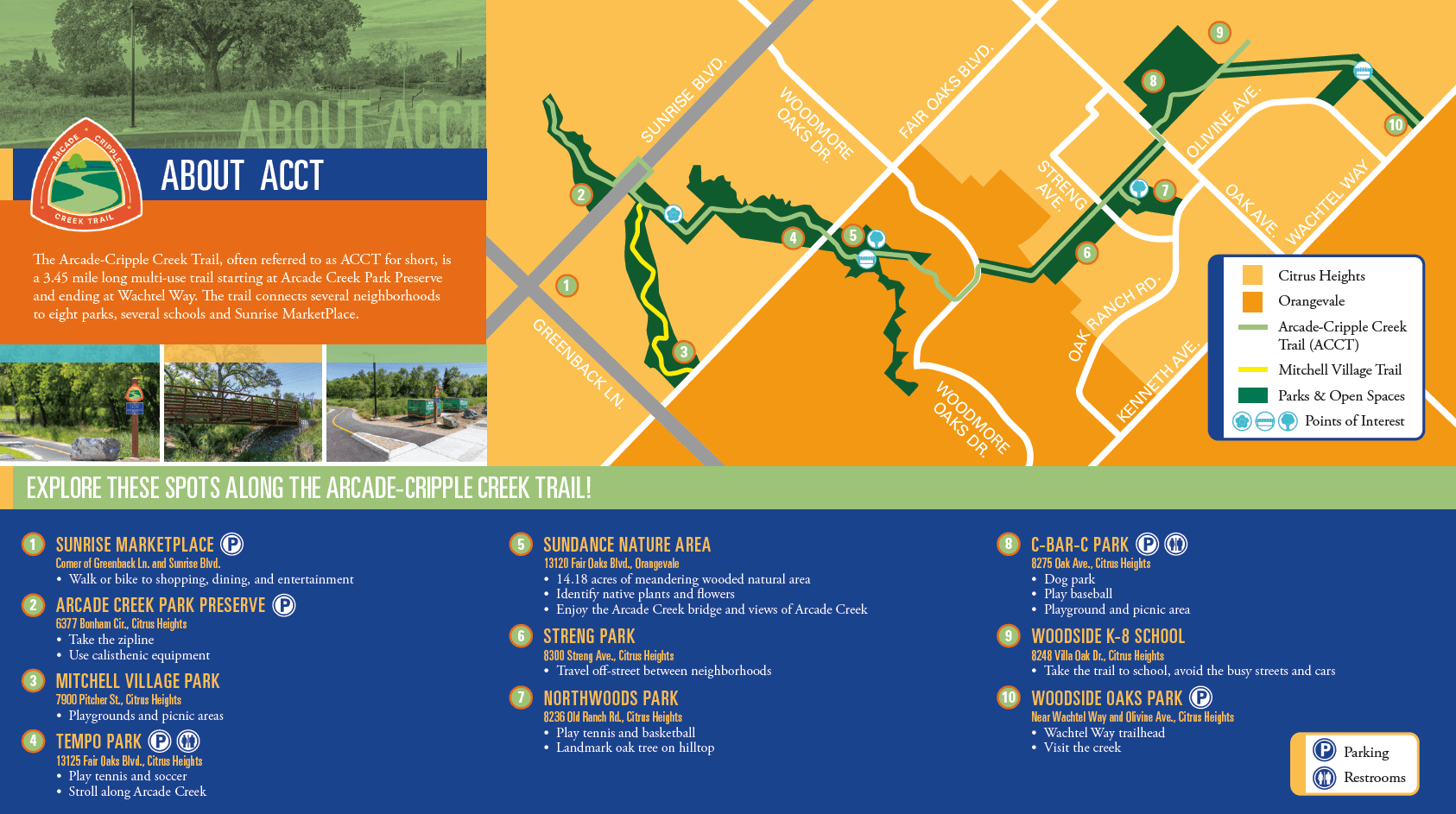 Trail Brochure Map Image