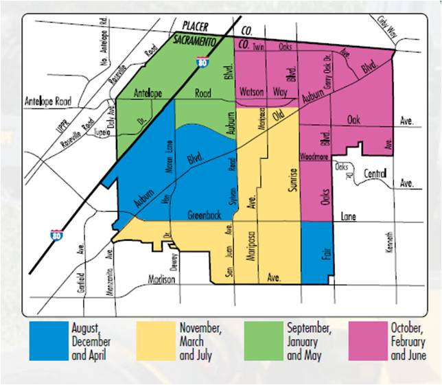 Sacramento County Garbage Pickup Schedule 2022 Neighborhood Cleanup | Citrus Heights, Ca - Official Website